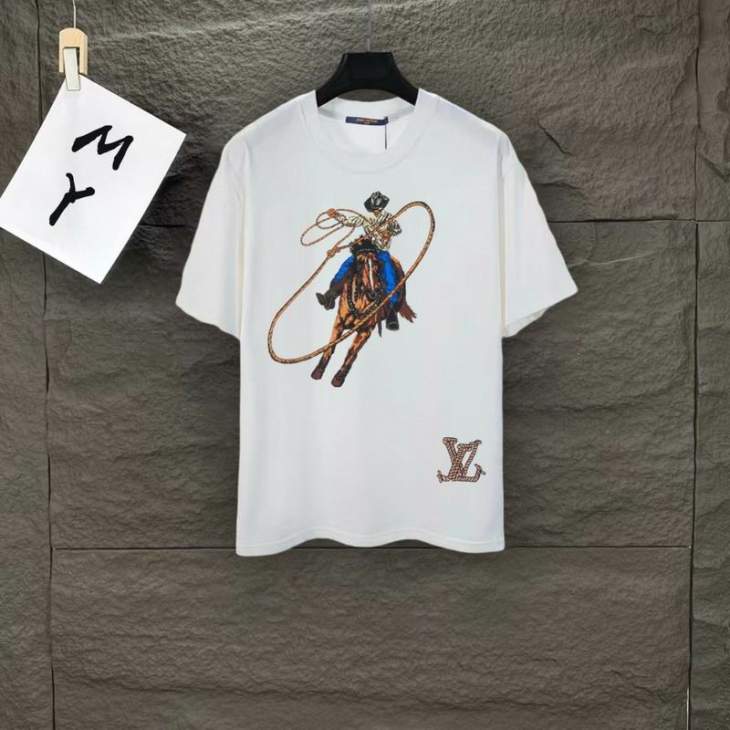 Picture of Louis Vuitton T Shirts Short _SKU(LVXS-LtptxA66)8688